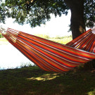 Bomuldshængekøjen er velegnet til privat og terapeutisk brug.