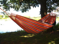 Bomuldshængekøjen er velegnet til privat og terapeutisk brug.