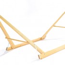 Hængekøje stativ lavet af aske er foldbar og passer til næsten alle hængekøjer.